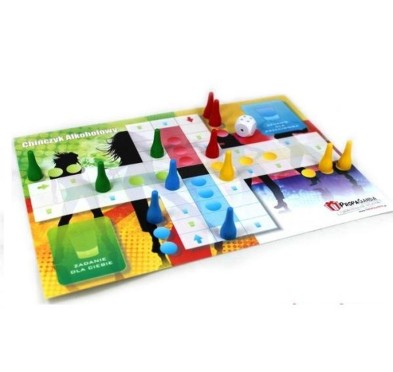 Pić albo nie pić alkochińczyk zestaw imprezowa gra Pić albo nie pić alkochińczyk zestaw imprezowa gra