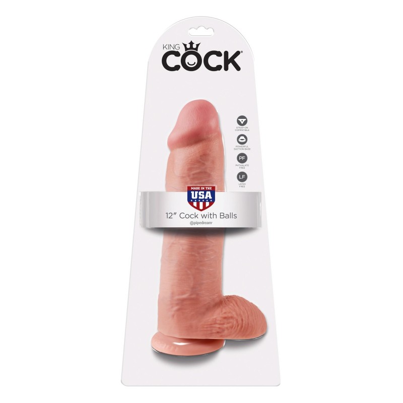 Realistyczny gruby penis z przyssawką dildo 30,5cm