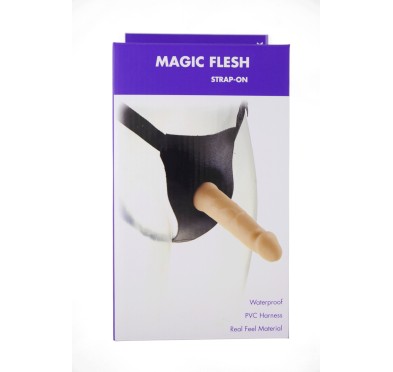 Strap-on z dildo realistyczny wygląd żylasty