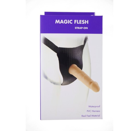 Strap-on z dildo realistyczny wygląd żylasty