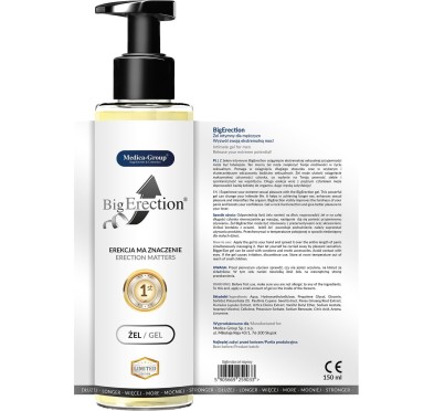 Intymny żel dla mężczyzn na większą erekcję 150ml Intymny żel dla mężczyzn na większą erekcję 150ml