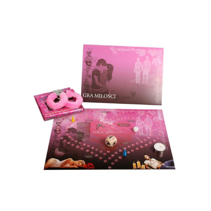 Planszowa gra miłości erotyczna dla par kajdanki Planszowa gra miłości erotyczna dla par kajdanki