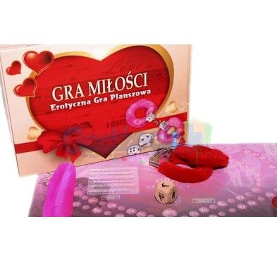 Planszowa gra miłości erotyczna dla par kajdanki Planszowa gra miłości erotyczna dla par kajdanki