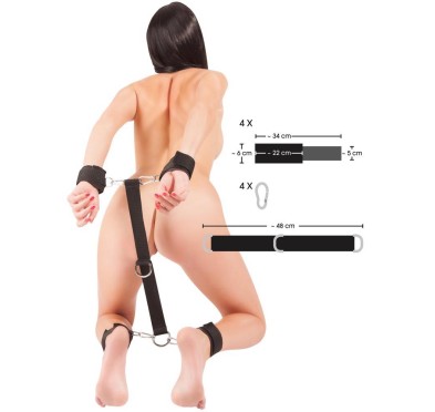 Kajdanki do wiązania krępowania bondage dominacja Kajdanki do wiązania krępowania bondage dominacja