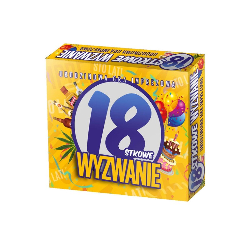 Wyzwanie gra planszowa na imprezę 18stkę prezent Wyzwanie gra planszowa na imprezę 18stkę prezent