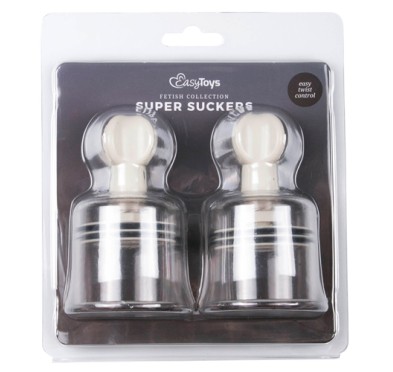Pompka-Nipple & Clit Suckers Large 2 pcs