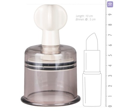 Pompka-Nipple & Clit Suckers Large 2 pcs