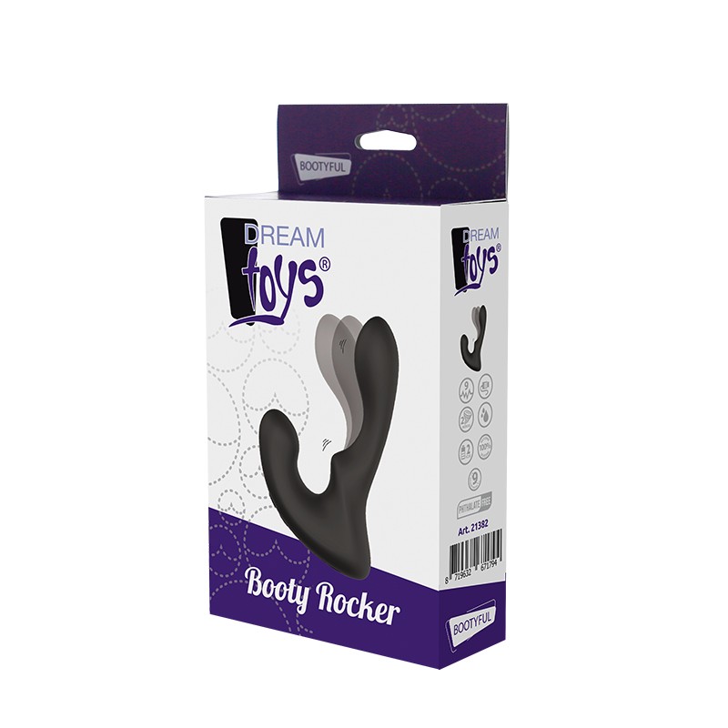 Plug/prostata-DREAM TOYS BOOTY ROCKER BLACK