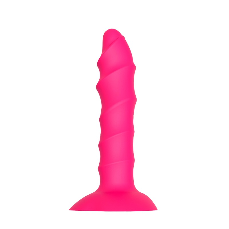 Plug-DREAM TOYS TWISTED PLUG WITH SUCTION CUP