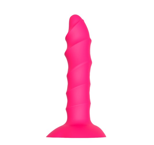 Plug-DREAM TOYS TWISTED PLUG WITH SUCTION CUP
