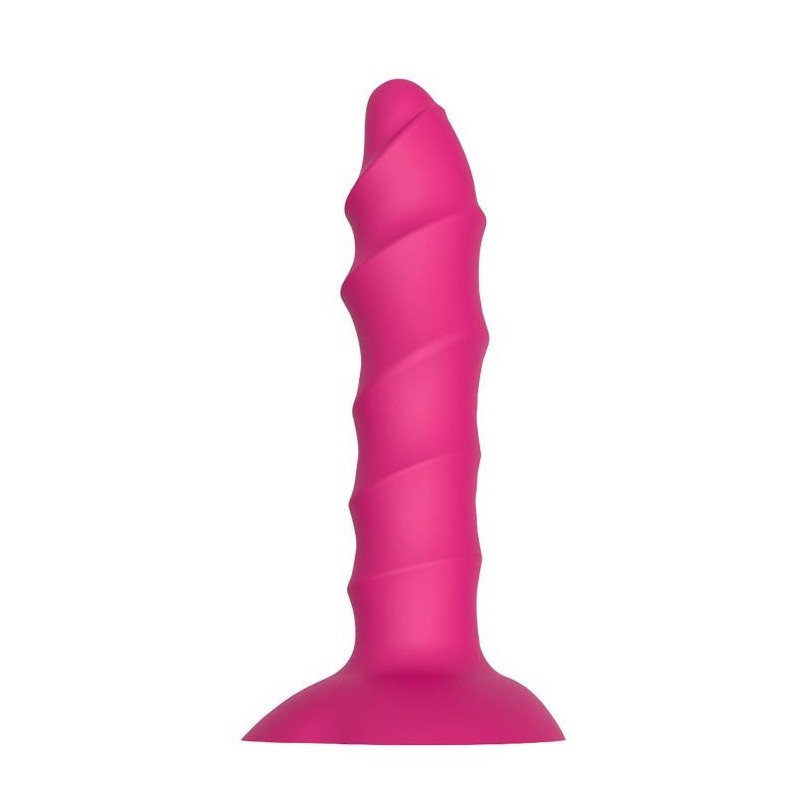 Plug-DREAM TOYS TWISTED PLUG WITH SUCTION CUP