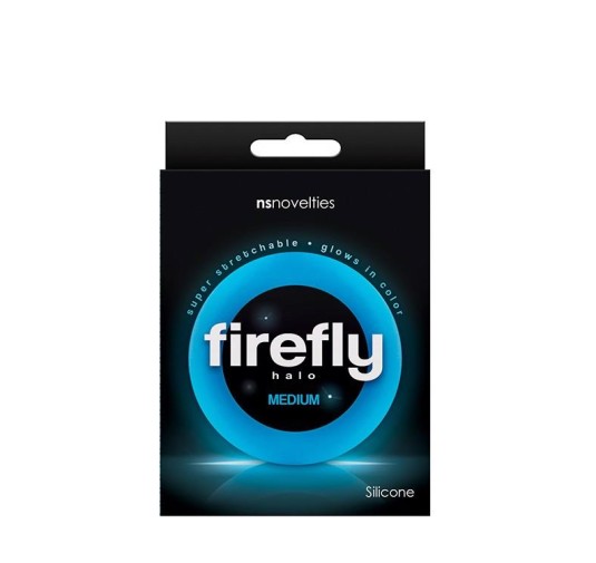 Pierścień-FIREFLY HALO MEDIUM BLUE