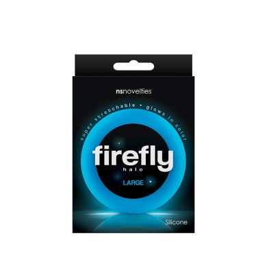 Pierścień-FIREFLY HALO LARGE BLUE