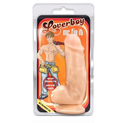 Grube żylaste realistyczne dildo z przyssawką 14cm