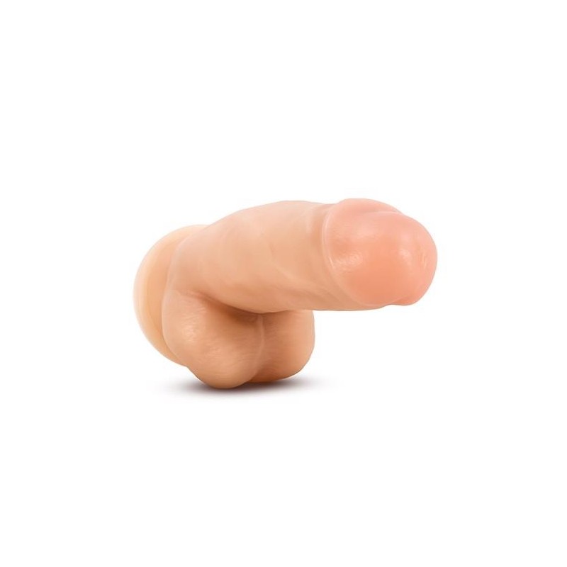 Grube żylaste realistyczne dildo z przyssawką 14cm Grube żylaste realistyczne dildo z przyssawką 14cm