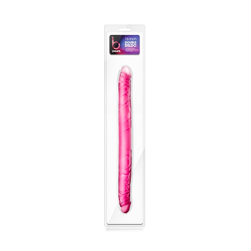 Dildo-B YOURS 16INCH DOUBLE DILDO PINK