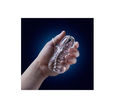 Masturbator-M FOR MEN HAND TOOL CLEAR