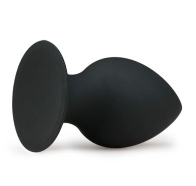 Duży okrągły korek analny plug z przyssawką 10cm Duży okrągły korek analny plug z przyssawką 10cm