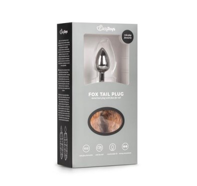 Korek analny lisi ogon plug z futerkiem zatyczka Korek analny lisi ogon plug z futerkiem zatyczka