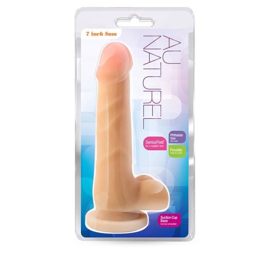 Dildo bardzo realistyczny wyżyłowany giętki penis