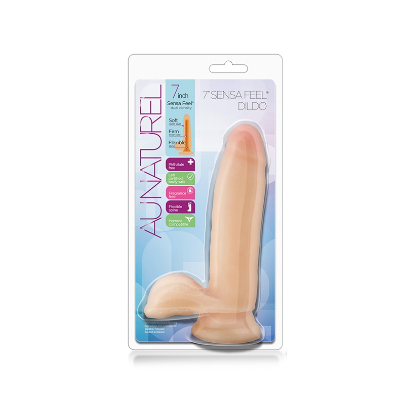 Grube realistyczne gładkie dildo z przyssawką