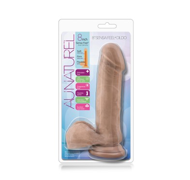 Dildo-au naturel 8inch sensa feel dildo latin
