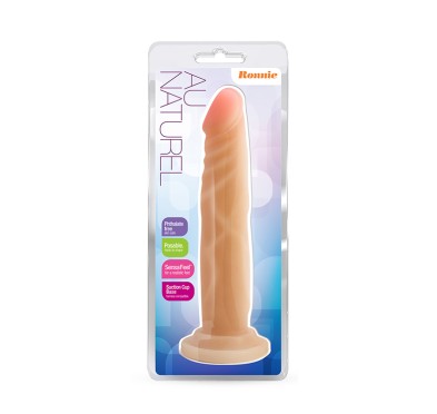 Dildo-au naturel 7.5inch ronnie beige