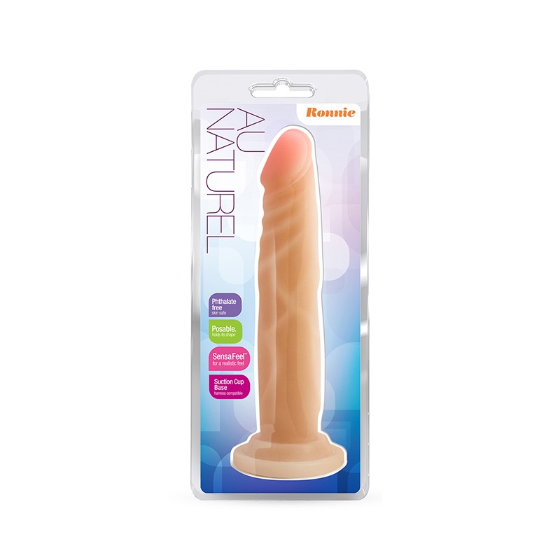 Dildo-au naturel 7.5inch ronnie beige