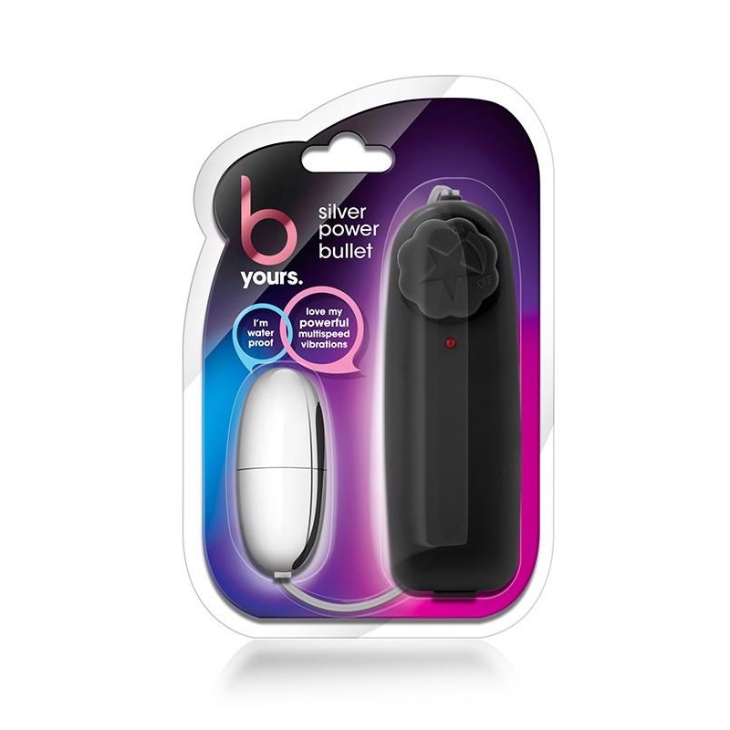 Jajko/wibr-B YOURS SILVER POWER BULLET BLACK