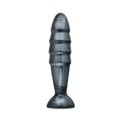 Czarny gruby silikonowy plug zatyczka korek analny