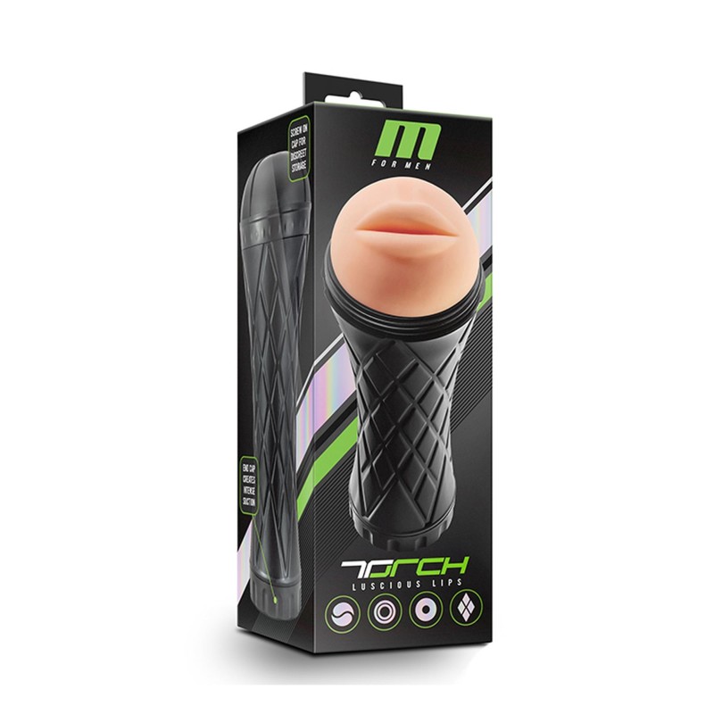 Masturbator-M FOR MEN THE TORCH LUSCIOUS LIPS