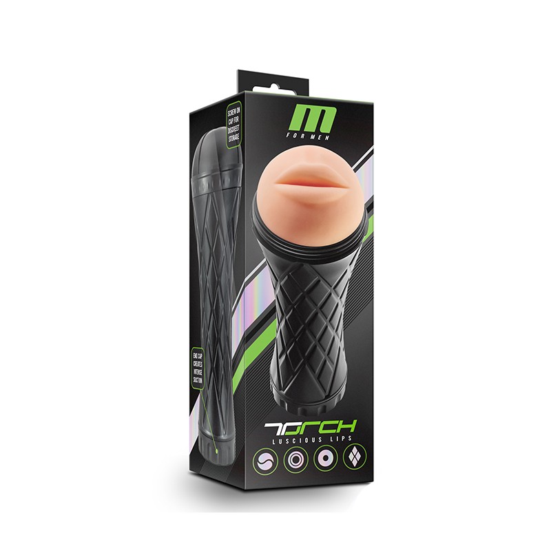 Masturbator-M FOR MEN THE TORCH LUSCIOUS LIPS