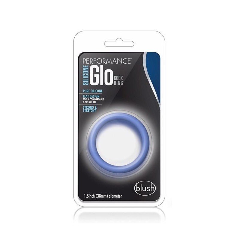 Pierścień-PERFORMANCE SILICONE GLO COCK RING