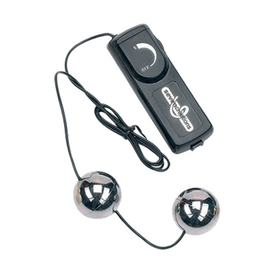 Wibrujące podwójne kulki erotyczne ćwiczenia kegla