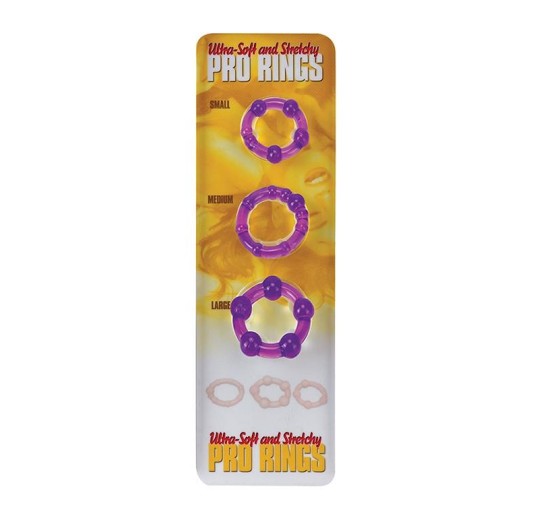 Pierścień-ULTRA SOFT & STRETCHY PRO RINGS PURPLE