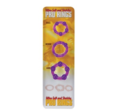Pierścień-ULTRA SOFT & STRETCHY PRO RINGS PURPLE