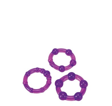 Pierścień-ULTRA SOFT & STRETCHY PRO RINGS PURPLE