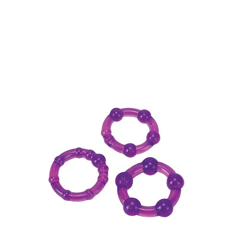 Pierścień-ULTRA SOFT & STRETCHY PRO RINGS PURPLE