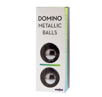 Kulki-DOMINO METALLIC BALLS -CHROME BLACK