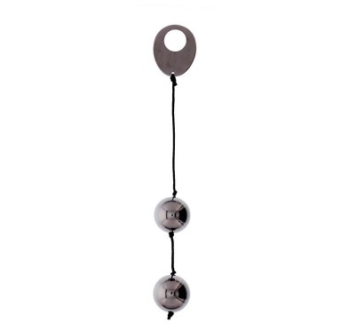 Kulki-DOMINO METALLIC BALLS -CHROME BLACK