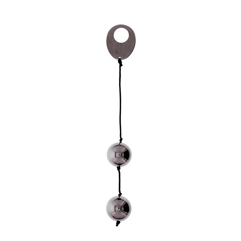 Kulki-DOMINO METALLIC BALLS -CHROME BLACK