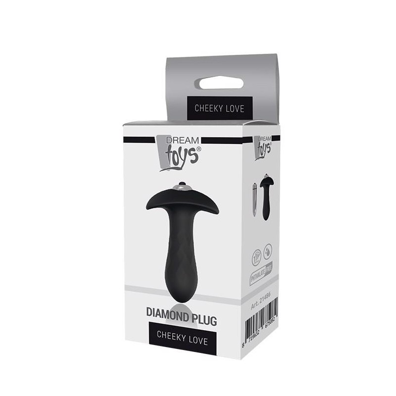 Korek analny unisex wibrująca zatyczka buttplug Korek analny unisex wibrująca zatyczka buttplug