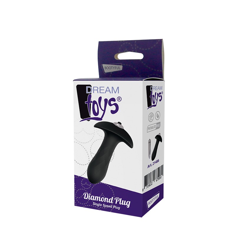 Korek analny unisex wibrująca zatyczka buttplug Korek analny unisex wibrująca zatyczka buttplug