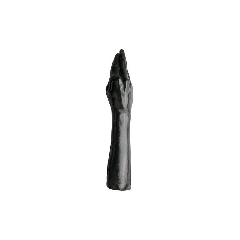 Czarne dildo do fistingu w kształcie ręki 43 cm