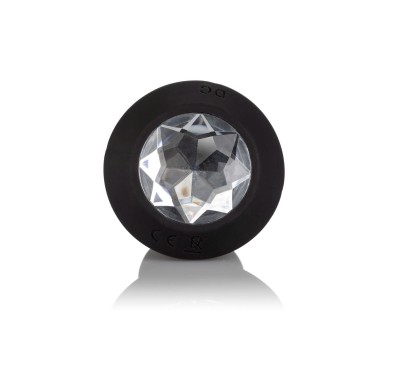 czarny wibrujący korek analny zatyczka z diamentem czarny wibrujący korek analny zatyczka z diamentem