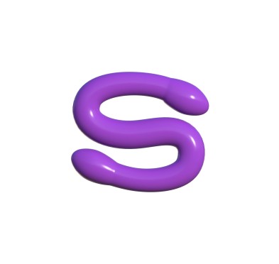 Dildo giętkie elastyczne do podwójnej penetracji