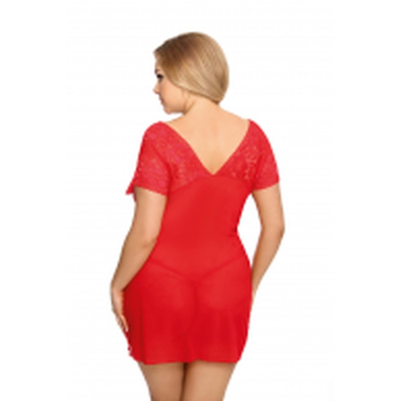 Czerwona koszulka stringi komplet sex bielizna xl Czerwona koszulka stringi komplet sex bielizna xl