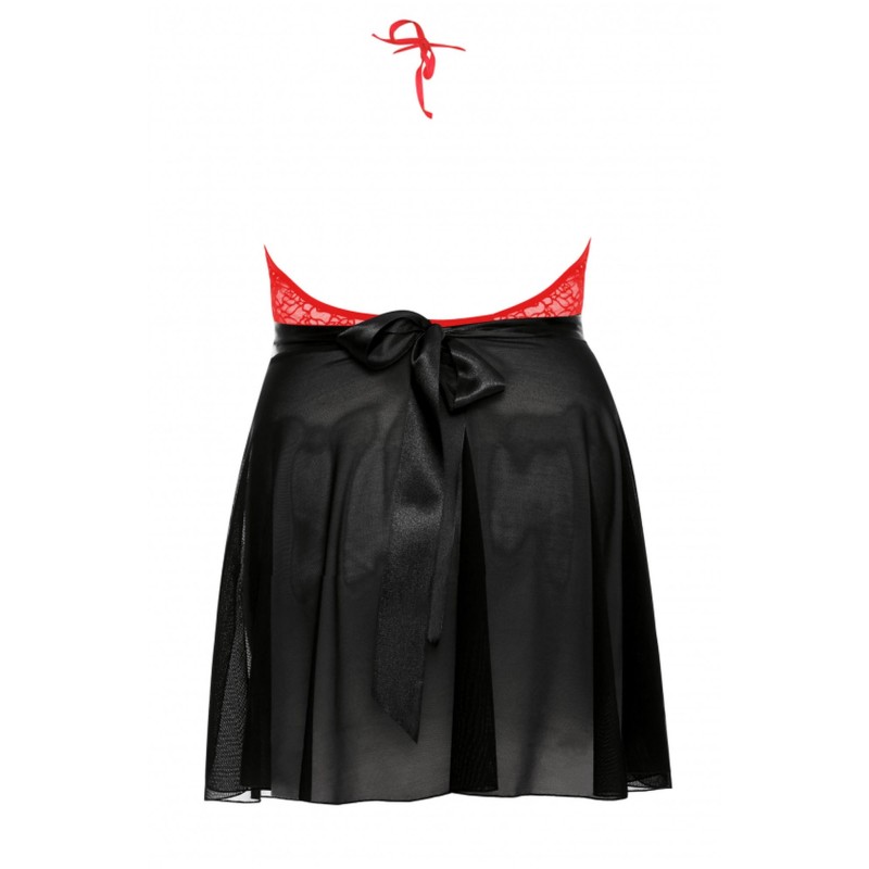 Lydia XXL+ (halka&stringi/chemise&string)