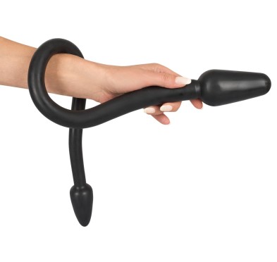 Elastyczny korek analny dwa końce podwójny plug Elastyczny korek analny dwa końce podwójny plug