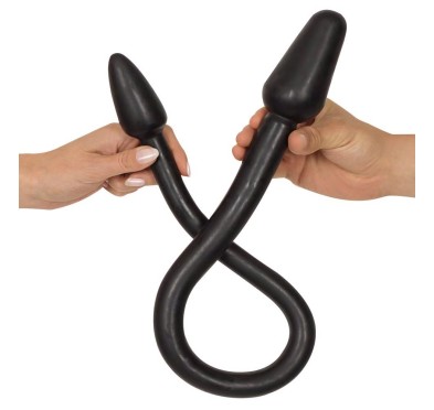 Elastyczny korek analny dwa końce podwójny plug Elastyczny korek analny dwa końce podwójny plug